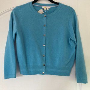 Boden cashmere cropped cardigan, Medium